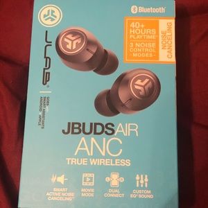 JLab noise cancelling wireless earbuds